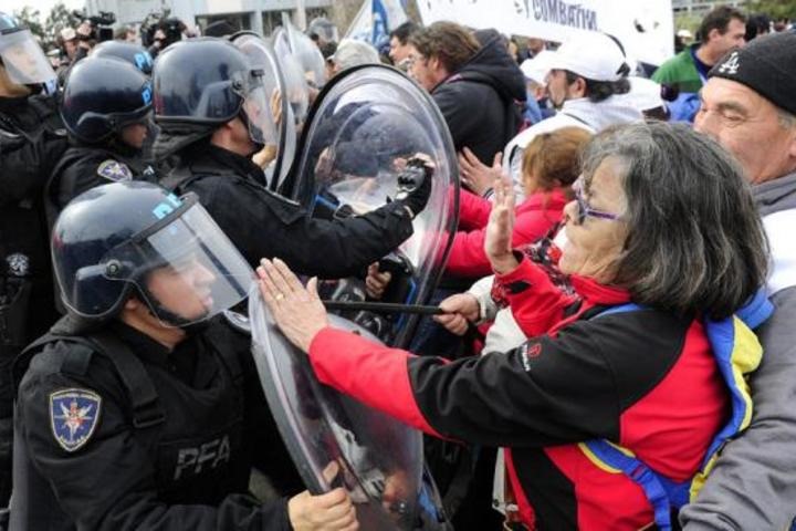 Represión a jubilados